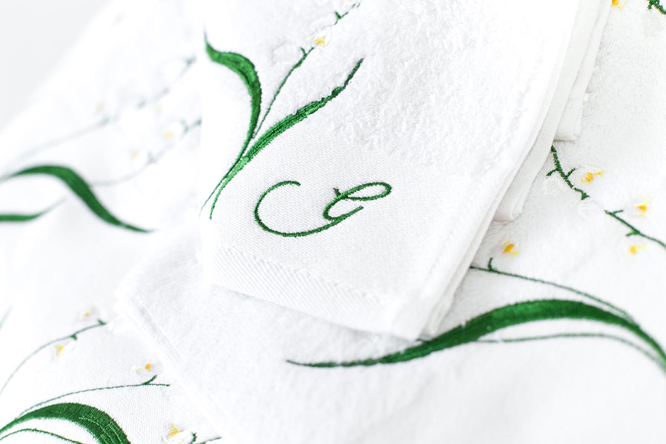 Towels “Lily of the Valley”