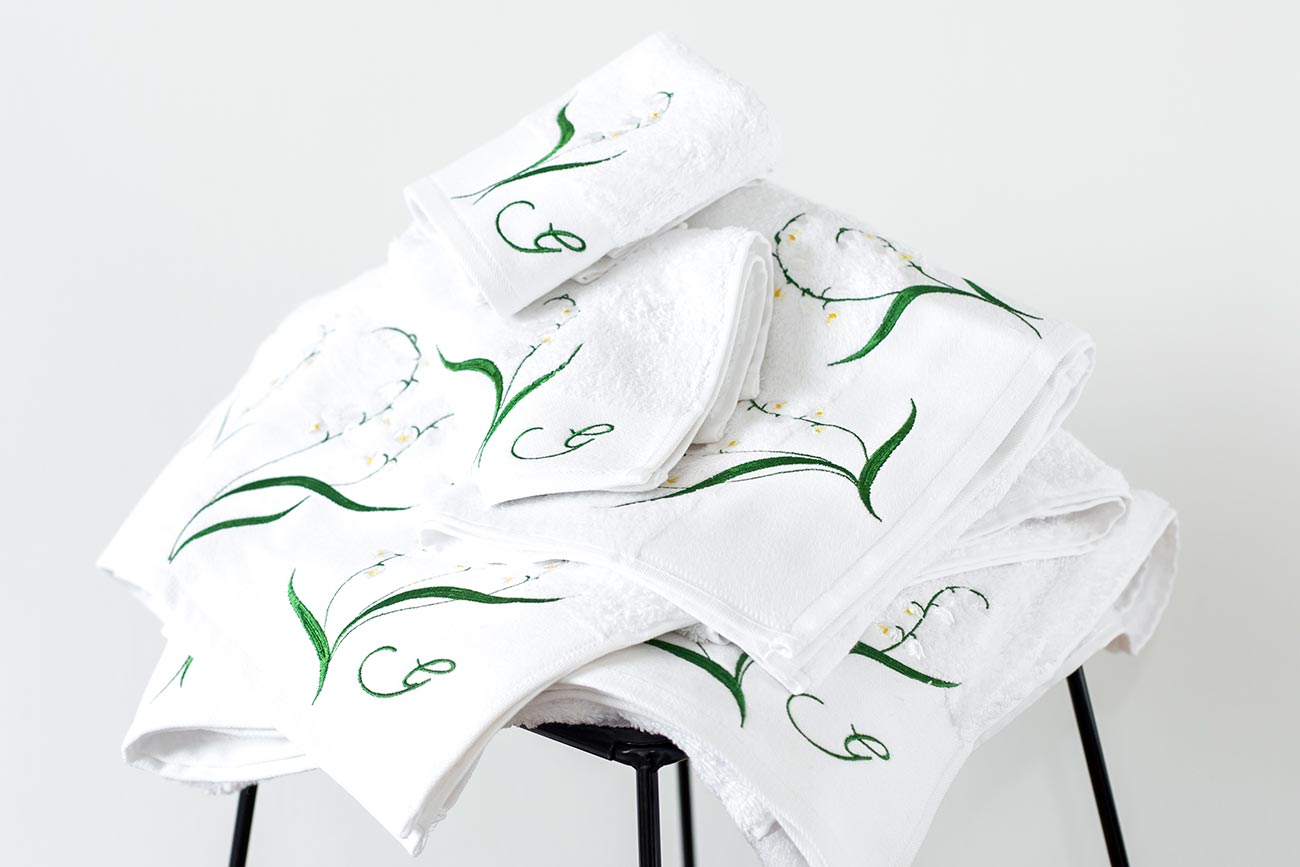 Towels “Lily of the Valley”
