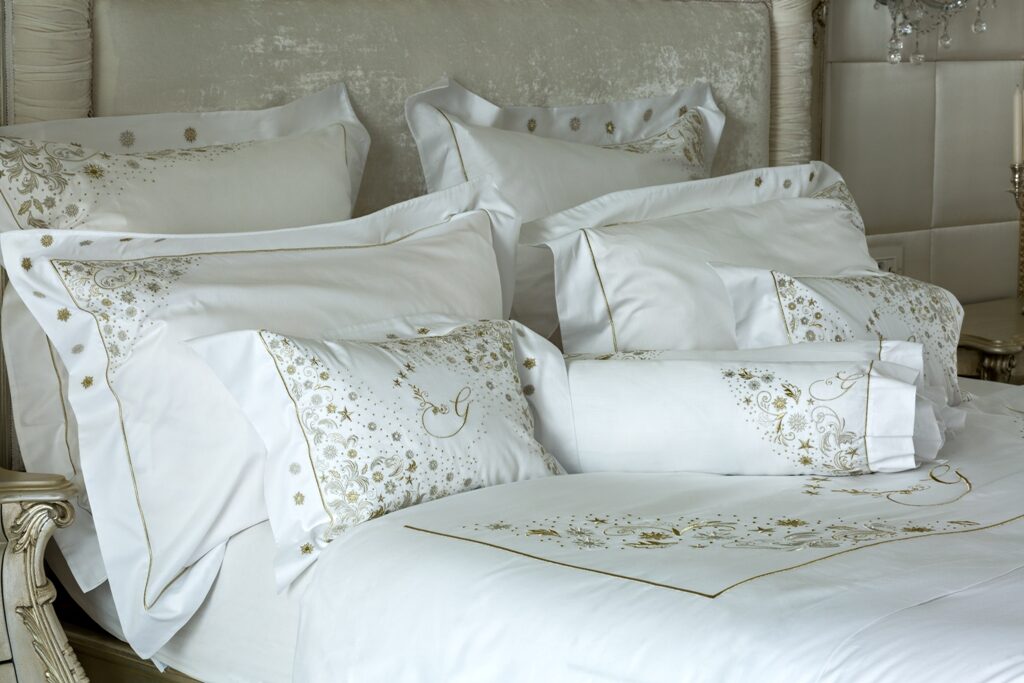 premium bed linen set ‘Snowflakes’